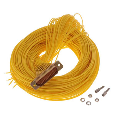 MDM-51SH011M7 by ITT Cannon, LLC - MDM 51 S WIRED - 36"" YELLOW