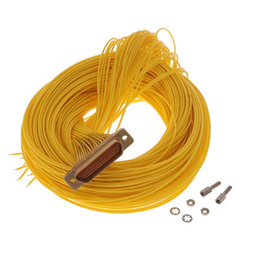 MDM-51SH011M7 by ITT Cannon, LLC - MDM 51 S WIRED - 36"" YELLOW