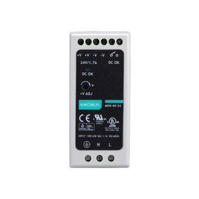 MDR-40-24 by Moxa - AC/DC CONVERTER 24V 41W