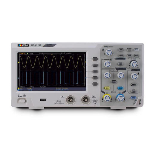 MDS2252 by MATRIX TECHNOLOGY INC. - BENCHTOP OSCILLOSCOPE 250 MHZ
