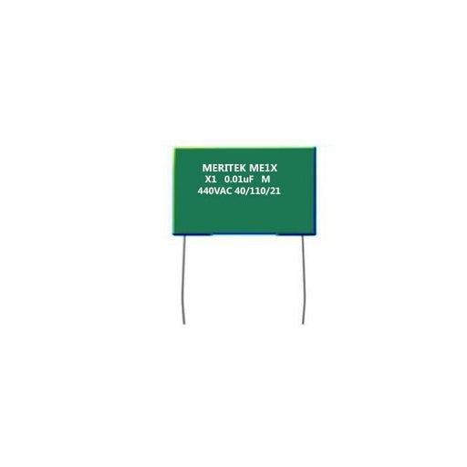 ME1X224K380VAC by Meritek - FILM CAPAC 0.22UF 10% 380VAC RAD