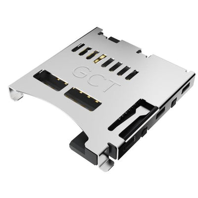 MEM2052-00-195-00-A by GCT - MICRO SD PUSH PUSH, OPEN, SMT, 1