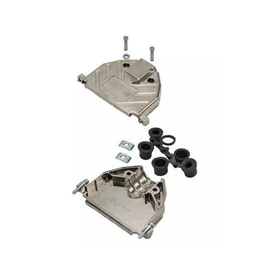 MHC88E320000 by MH Connectors - 25 WAY D-SUB HOOD METPLAS TOP EN