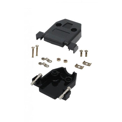 MHCCOV-15-SC-BK by MH Connectors - 15 WAY D-SUB HOOD PLASTIC TOP EN