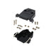MHCCOV-15-SC-BK by MH Connectors - 15 WAY D-SUB HOOD PLASTIC TOP EN