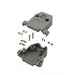 MHCCOV-15-SC-LG by MH Connectors - 15 WAY D-SUB HOOD PLASTIC TOP EN
