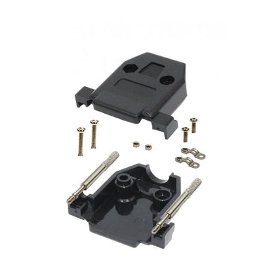 MHCCOV-15-SCL-BK by MH Connectors - 15 WAY D-SUB HOOD PLASTIC TOP EN