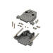 MHCCOV-15-SCL-LG by MH Connectors - 15 WAY D-SUB HOOD PLASTIC TOP EN