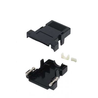 MHCCOV-15-SN-BK by MH Connectors - 15 WAY D-SUB HOOD PLASTIC TOP EN