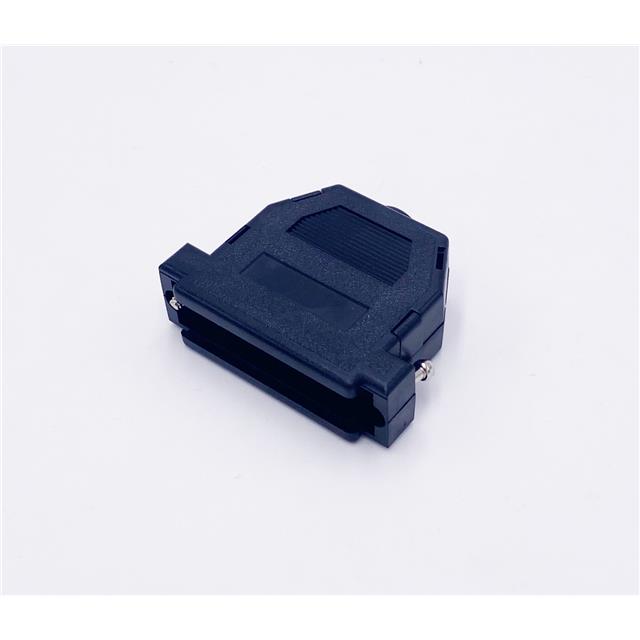 MHCCOV-25-SN-BK by MH Connectors - 25 WAY D-SUB HOOD PLASTIC TOP EN