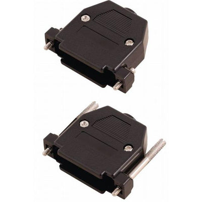 MHCCOV-37-SC-BK by MH Connectors - 37 WAY D-SUB HOOD PLASTIC TOP EN