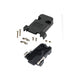 MHCCOV-9-SC-BK by MH Connectors - 9 WAY D-SUB HOOD PLASTIC TOP ENT