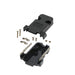 MHCCOV-9-SCL-BK by MH Connectors - 9 WAY D-SUB HOOD PLASTIC TOP ENT