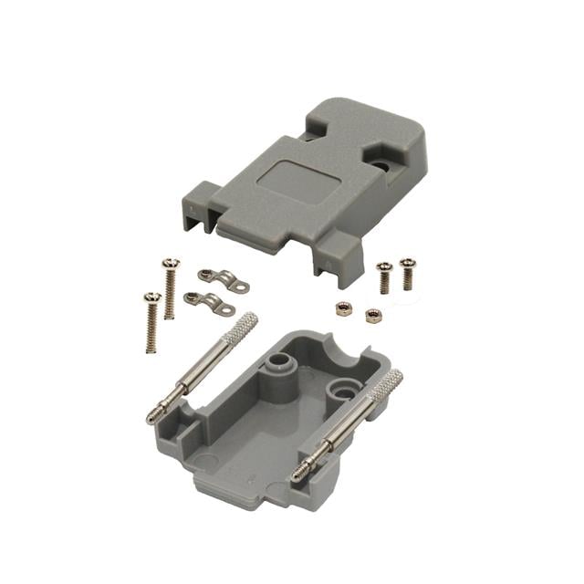 MHCCOV-9-SCL-LG by MH Connectors - 9 WAY D-SUB HOOD PLASTIC TOP ENT
