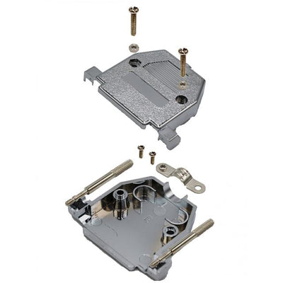 MHCCOV-9-SCL-MP by MH Connectors - 9 WAY D-SUB HOOD METPLAS TOP ENT