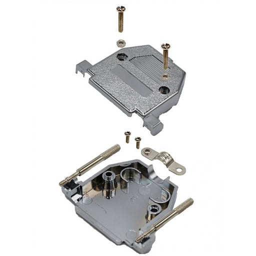 MHCCOV-9-SCL-MP by MH Connectors - 9 WAY D-SUB HOOD METPLAS TOP ENT