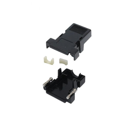 MHCCOV-9-SN-BK by MH Connectors - 9 WAY D-SUB HOOD PLASTIC TOP ENT