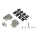MHD45PK9-DB9S-K by MH Connectors - 9 WAY D-SUB HOOD METPLAS SIDE EN
