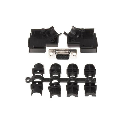 MHD45PPK9-DB9S-K by MH Connectors - 9 WAY D-SUB HOOD PLASTIC SIDE EN