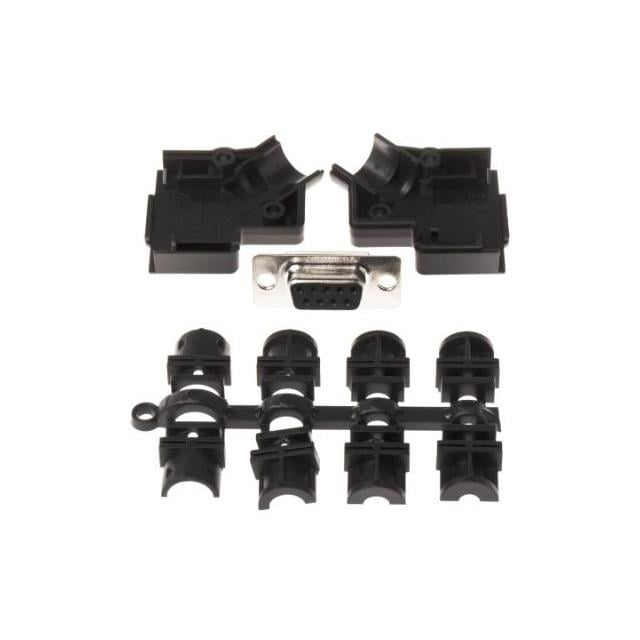 MHD45PPK9-DB9S-K by MH Connectors - 9 WAY D-SUB HOOD PLASTIC SIDE EN