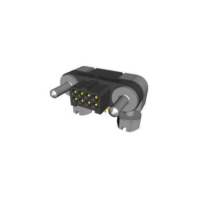 MHDAS2M008YCE11 by Amphenol Socapex - MICRO HDAS 8 MALE RIGHT ANGLE PC