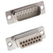 MHDBC15SP-NW by MH Connectors - 15 WAY D-SUB HOUSING FOR MALE CR
