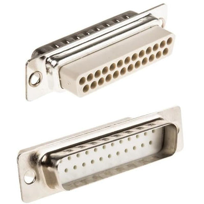 MHDBC25SP-NW by MH Connectors - 25 WAY D-SUB HOUSING FOR MALE CR
