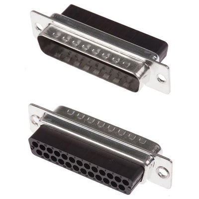 MHDBC25SP by MH Connectors - 25 WAY D-SUB HOUSING FOR MALE CR