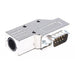 MHDCMR9-DB9P-K by MH Connectors - 9 WAY D-SUB HOOD DIE CAST SIDE E