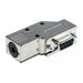 MHDCMR9-DB9S-K by MH Connectors - 9 WAY D-SUB HOOD DIE CAST SIDE E