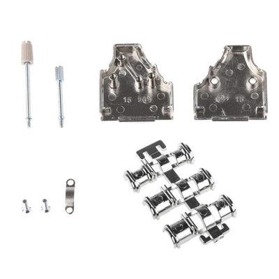 MHDM35-15-K by MH Connectors - 15 WAY D-SUB HOOD DIE CAST SIDE