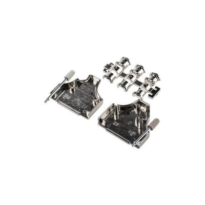 MHDM35-25-K by MH Connectors - 25 WAY D-SUB HOOD DIE CAST SIDE