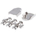 MHDM35-9-K by MH Connectors - 9 WAY D-SUB HOOD DIE CAST SIDE E