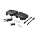 MHDPPK15-DB15P-K by MH Connectors - 15 WAY D-SUB HOOD PLASTIC SNAP L