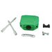 MHDPPK15-G-K by MH Connectors - 15 WAY D-SUB HOOD PLASTIC SNAP L