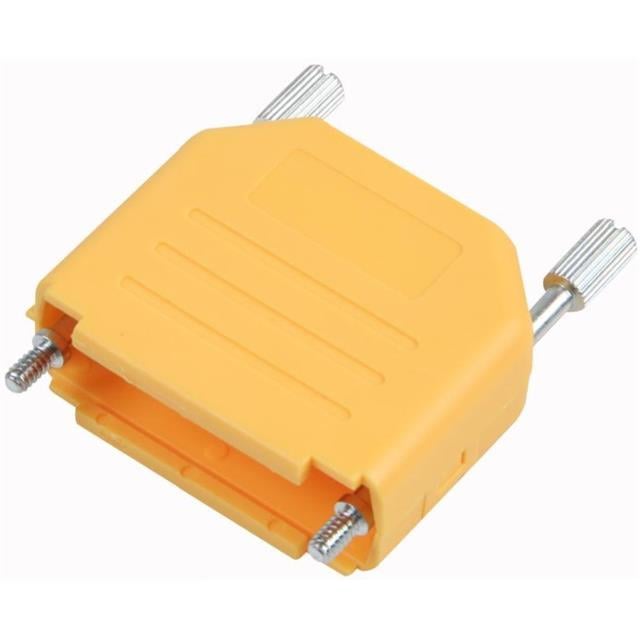 MHDPPK15-Y-K by MH Connectors - 15 WAY D-SUB HOOD PLASTIC SNAP L