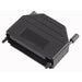 MHDPPK25-K by MH Connectors - 25 WAY D-SUB HOOD PLASTIC SNAP L