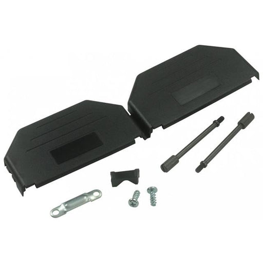 MHDPPK37-K by MH Connectors - 37 WAY D-SUB HOOD PLASTIC SNAP L