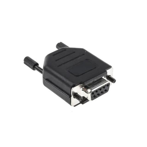 MHDPPK9-DB9S-K by MH Connectors - 10 WAY D-SUB HOOD PLASTIC SNAP L