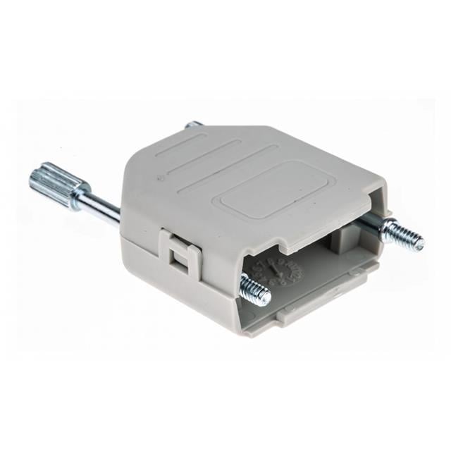MHDPPK9-DE-K by MH Connectors - 9 WAY D-SUB HOOD PLASTIC SNAP LO