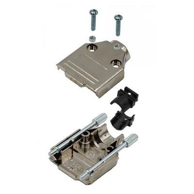 MHDTPK37-K by MH Connectors - 37 WAY D-SUB HOOD METPLAS TOP EN