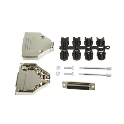 MHDTPK25-DB25S-K by MH Connectors - 25 WAY D-SUB HOOD METPLAS TOP EN