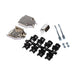 MHDTPK9-DB9P-K by MH Connectors - 9 WAY D-SUB HOOD METPLAS TOP ENT