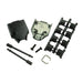 MHDTZK37-BK-K by MH Connectors - 37 WAY D-SUB HOOD DIE CAST TOP E