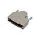 MHDTZK37-RA-K by MH Connectors - 37 WAY D-SUB HOOD DIE CAST TOP E