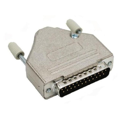 MHDTZK25-DB25P-K by MH Connectors - 25 WAY D-SUB HOOD DIE CAST TOP E