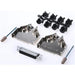 MHDTZK25-DB25S-K by MH Connectors - 25 WAY D-SUB HOOD DIE CAST TOP E
