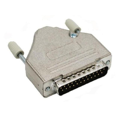 MHDTZK25-DM25P-K by MH Connectors - 25 WAY D-SUB HOOD DIE CAST TOP E