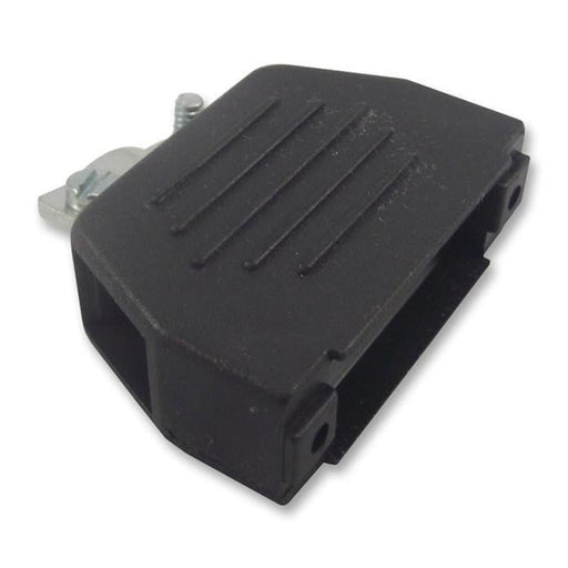 MHED-DS37OF-K by MH Connectors - 37 WAY D-SUB HOOD BLACK PLASTIC