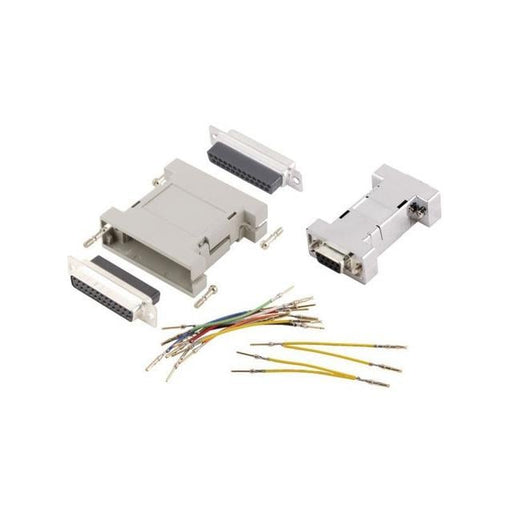 MHGA1515MFLGK by MH Connectors - 15 WAY MALE TO 15 WAY FEMALE D-S